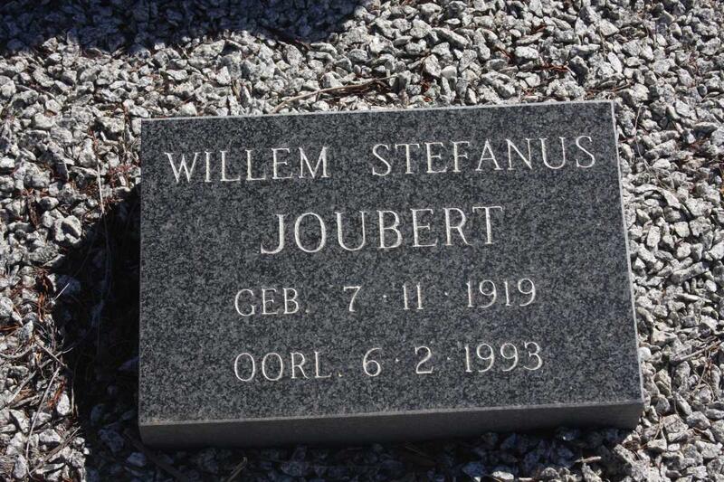 JOUBERT Willem Stefanus 1919-1993