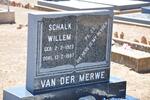 MERWE Schalk Willem, van der 1923-1987