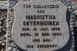 ESTERHUISEN Magrietha 1858-1944