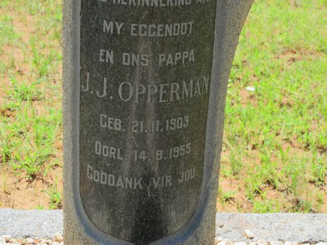 OPPERMAN J.J. 1903-1955