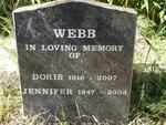 WEBB Doris 1916-2007 :: Jennifer 1947-2003