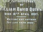 QUINN William David -1937 & Eva -1941