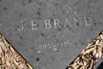BRAND J.E. 1895-1979