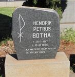 BOTHA Hendrik Petrus 1917-1975
