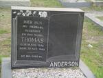ANDERSON Thomas 1928-1969