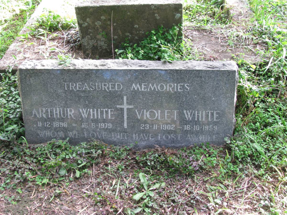 WHITE Arthur 1898-1979 & Violet 1902-1959