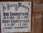 CHURCHYARD Bob 1914-1991 & Ruby 1917-2001
