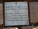 HARRIS Heywood Harris 1877-1956 & Dorothy 1884-1948