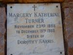 TURNER Margery Katherine 1888-1968