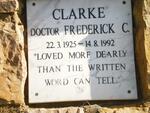 CLARKE Frederick C. 1925-1992