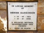 HANKINSON Denise 1924-2005