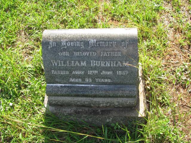 BURNHAM William -1957