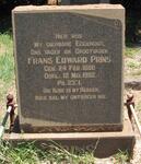 PRINS Frans Edward 1880-1952
