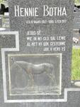 BOTHA Hennie 1953-1977