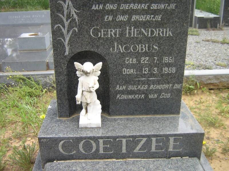 COETZEE Gert Hendrik Jacobus 1951-1958