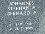 HENNING Johannes Stephanus Gerhardus 1926-2005 & Gertruida Johanna 1933-2004