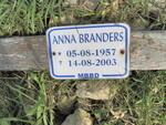 BRANDERS Anna 1957-2003