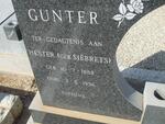 GUNTER Hester nee SIEBRETS 1888-1956