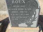 ROUX Maria 1907-1969
