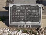DORAN Omi 1902-1986 :: DORAN Patrick 1905-1976