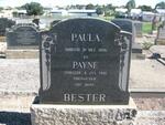 BESTER Paula -1950 :: BESTER Payne -1981