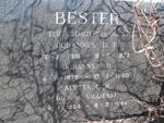 BESTER Johannes B. 1879-1960 & Aletta C.H. DE VILLIERS 1884-1964 :: BESTER Johannes D.P. 1918-1957