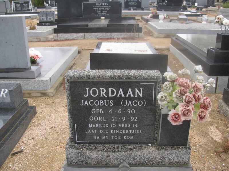 JORDAAN Jacobus 1990-1992