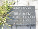 WIGGETT Matthew 1910-1989