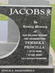 JACOBS Tembeka Priscilla 1945-2007