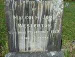 WESTERTON Malcolm John -1933