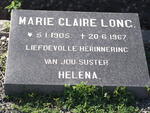 LONG Marie Claire 1905-1967