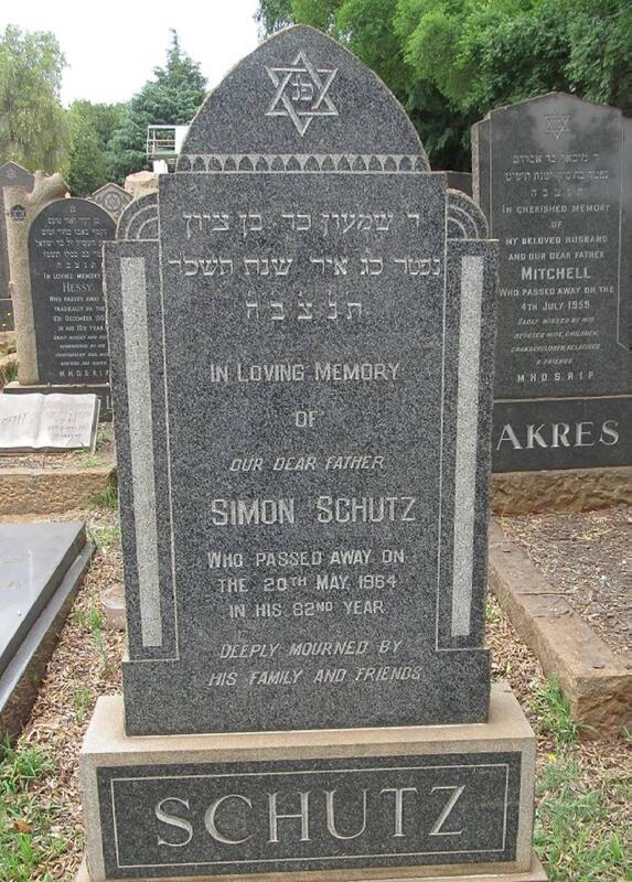 SCHUTZ Simon -1964