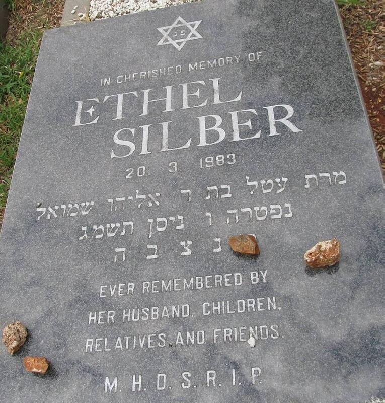 SILBER Ethel -1983