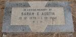 AUSTEN Sarah E. 1879-1962