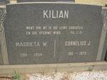 KILIAN Cornelius J. 1911-1975 & Magrieta W. 1910-1994