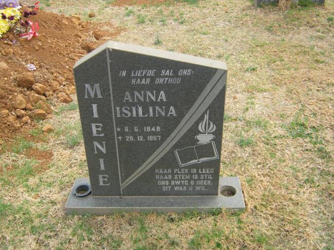 MIENIE Anna Isilina 1948-1997