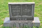 SPEER Susanna Johanna 1918-2001
