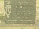 MENEGOTTO Teresa 1893-1975