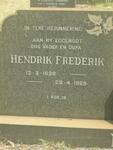 NEL Hendrik Frederik 1898-1969