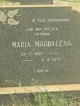 NEL Maria Magdalena 1893-1978