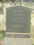 KRUGER Pieter E.J. 1941-1973