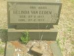 EEDEN Belinda, van 1977-1977