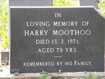 MOOTHOO Harry -1971
