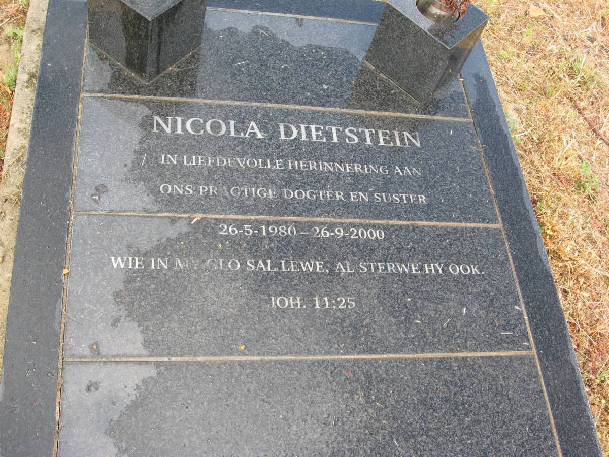 DIETSTEIN Nicola 1980-2000