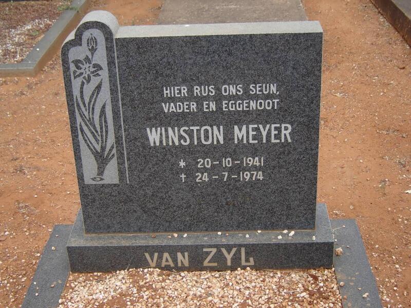 ZYL Winston Meyer, van 1941-1974