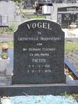 VOGEL Pieter 1921-1978