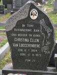 LOGGERENBERG Christina Ellen, van 1904-1979