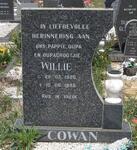 COWAN Willie 1925-1998