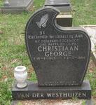 WESTHUIZEN Christiaan George, van der 1925-1984