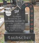 LAUBSCHER Catharina Elizabeth 1926-1989
